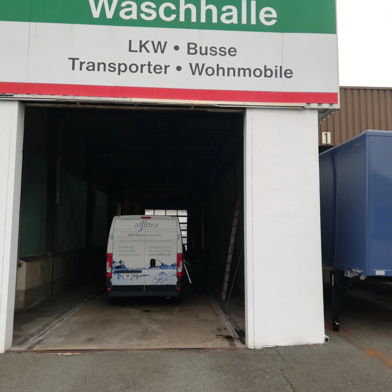 Wasseraufbereitung für eine Waschanlage